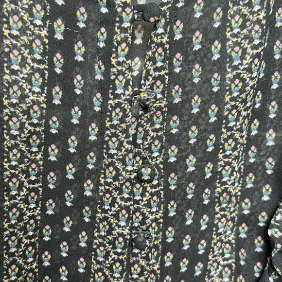 Paige sheer blouse size M - Picture 3 of 5